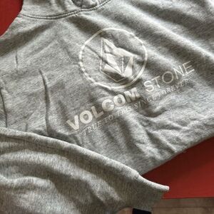 Volcom Light Gray Knit Hoodie